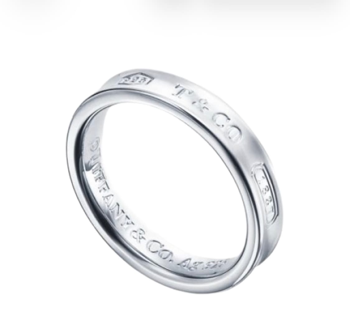 티파니 앤 코 1837 링 네로우 실버 상품이미지1