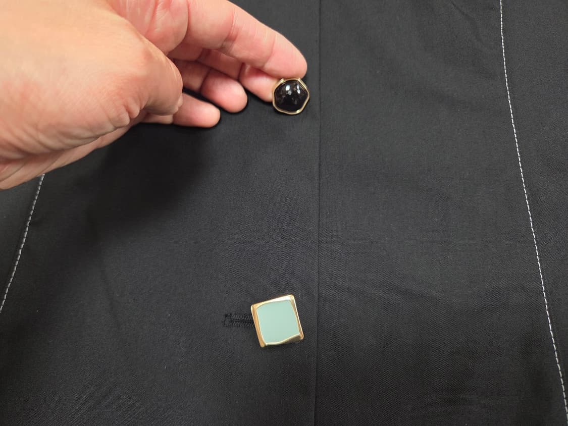 논로컬(NON LOCAL) V넥 노카라원피스 55-66 상품이미지3