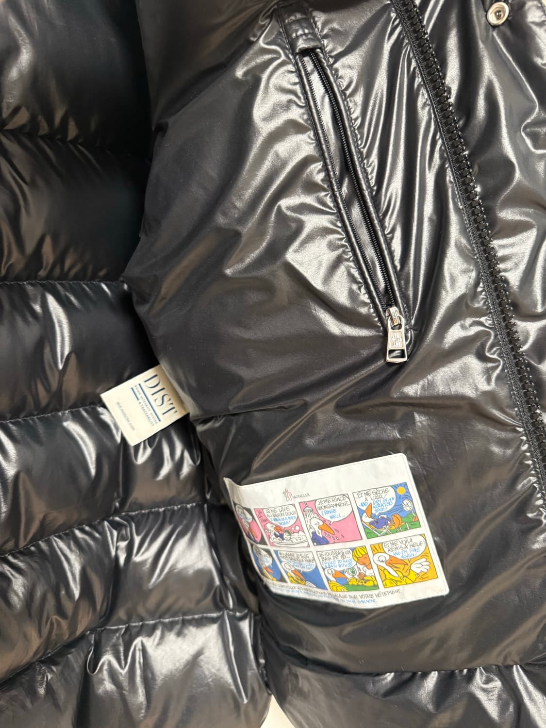 [100-105사이즈] 몽클레어 24fw Lule 룰레 숏패딩 유광 블랙 상품이미지6