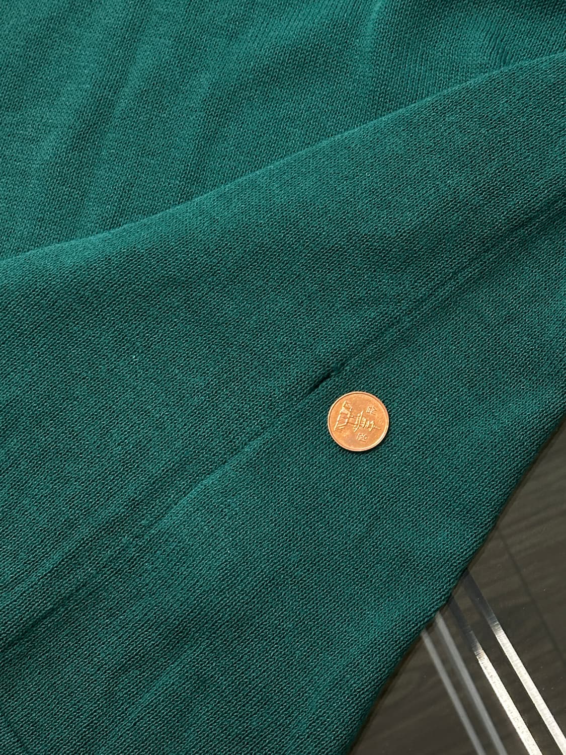 [L] 스투시 풋볼 스웨터 그린 상품이미지5