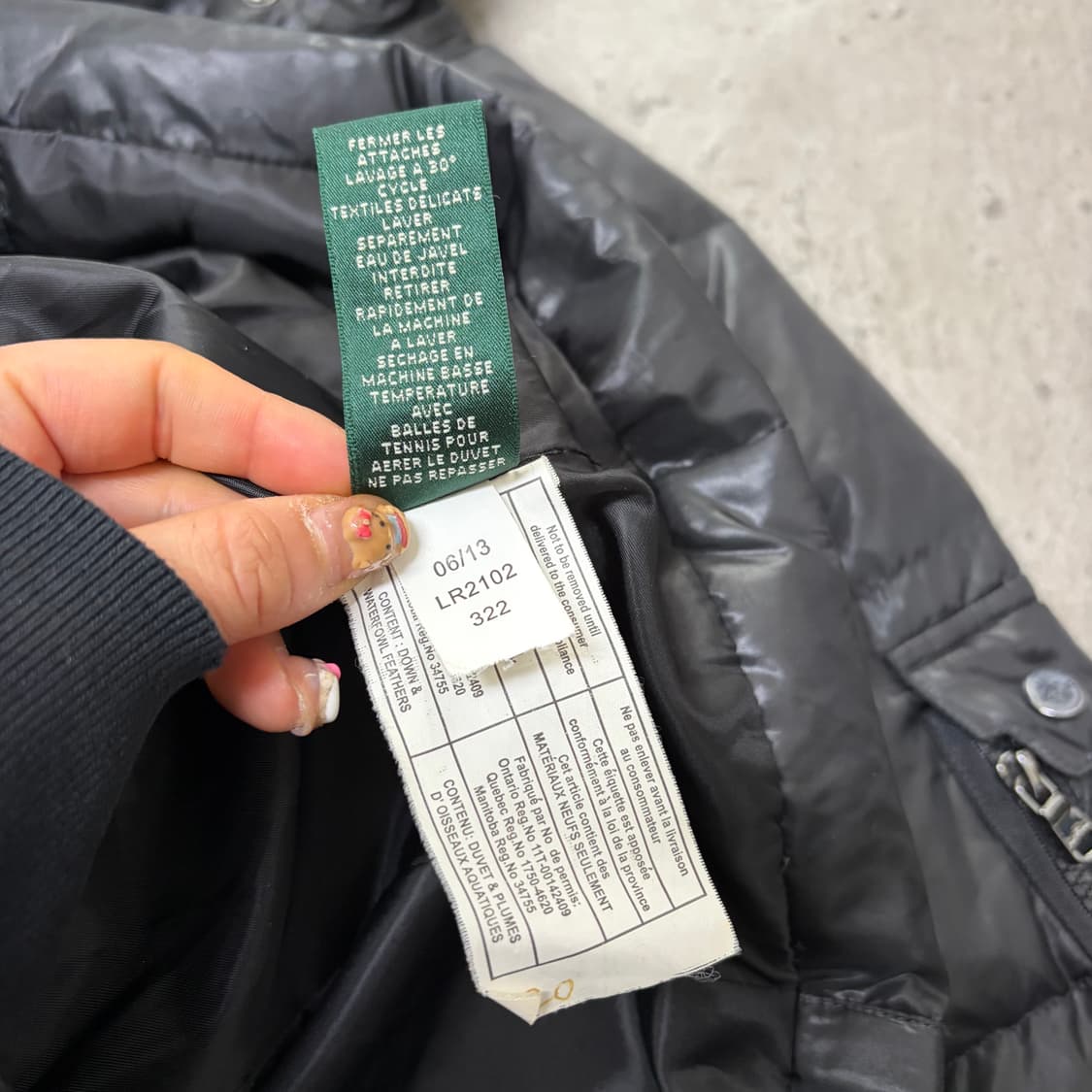 폴로 후드 패딩[2172] 상품이미지9