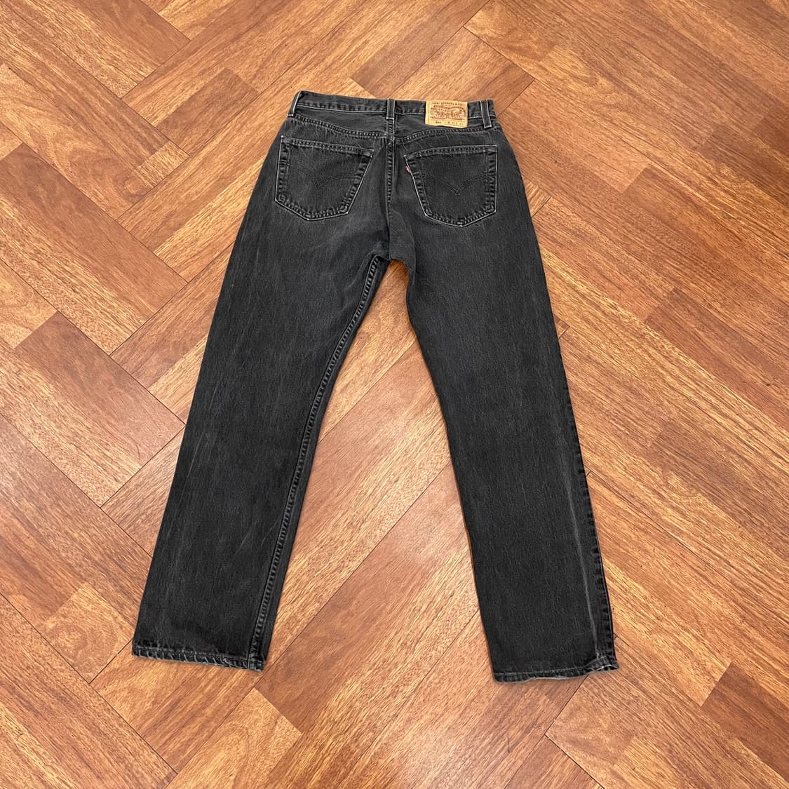 여성 리바이스 501 USA 흑청바지 상품이미지1