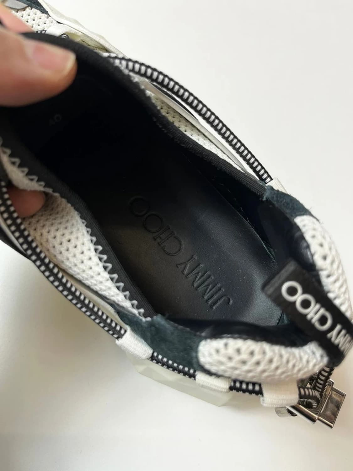 지미추 Jimmy Choo 20'ss 다이아몬드 트레일 스니커즈Q1345 상품이미지9