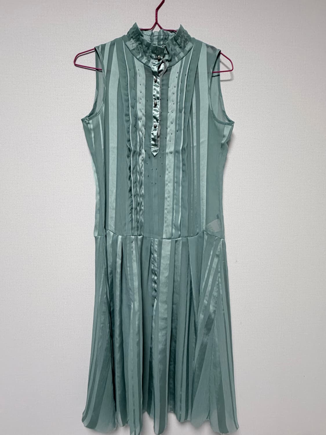 Mint sleeveless dress 상품이미지2