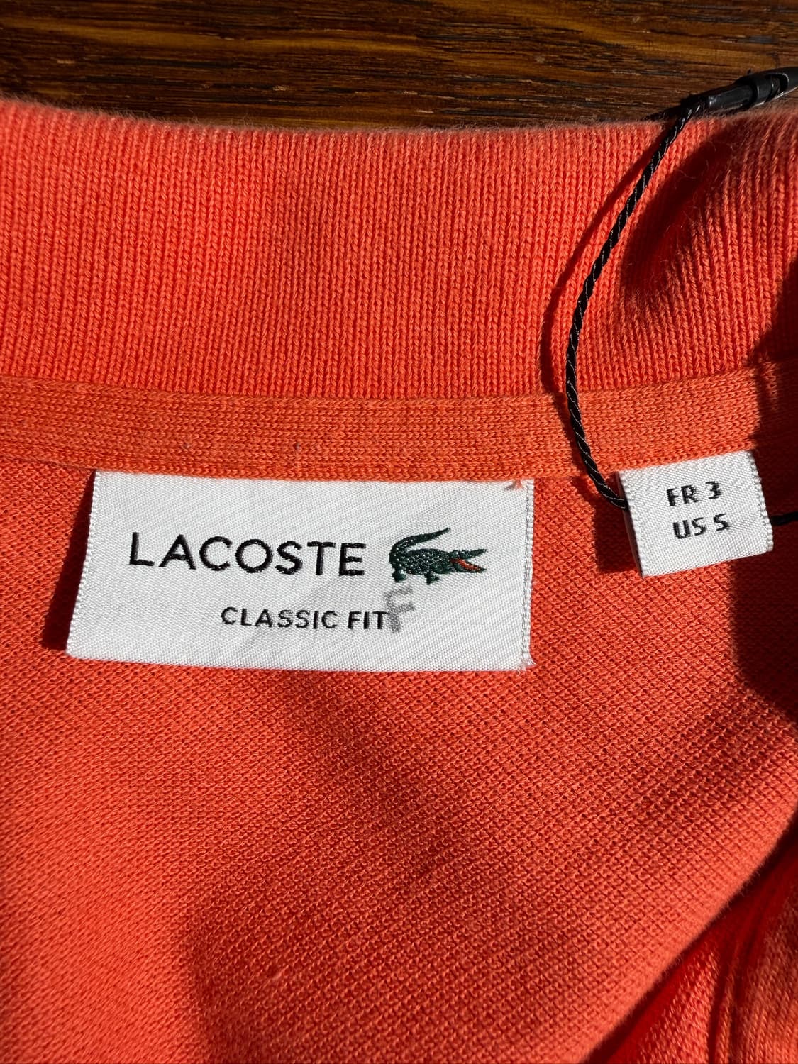 Lacoste Orange Polo 상품이미지5