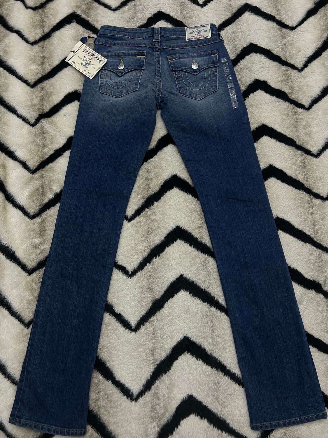 [28]트루릴리전 슬림 스트레이트핏 데님팬츠/스판 상품이미지2