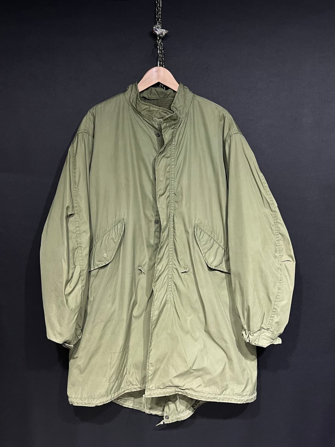 M-65 피쉬테일 개파카 s 후드 포함 풀셋 상품이미지1