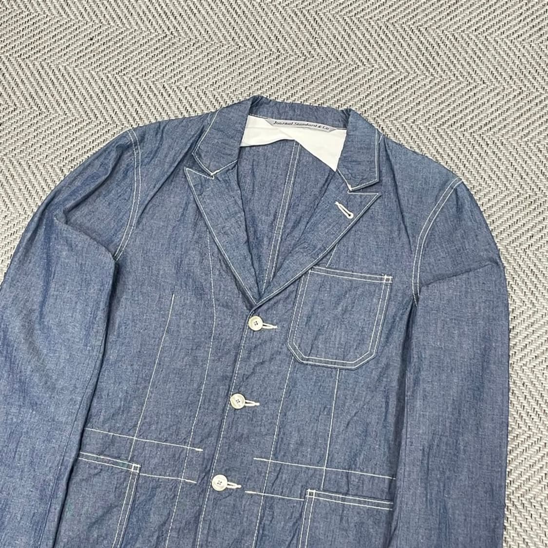저널 스탠다드 스티치 데님 블레이저 v0105 상품이미지3