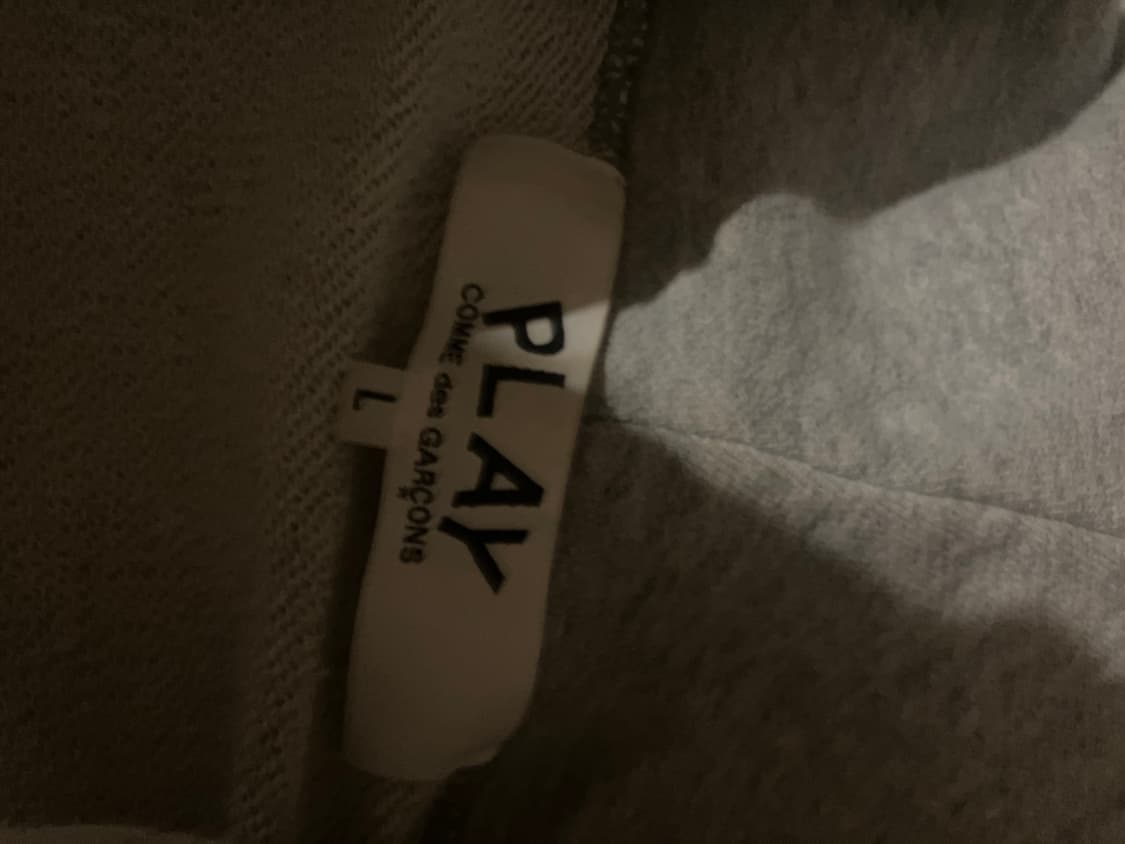 꼼데가르송 후드집업 L 상품이미지4