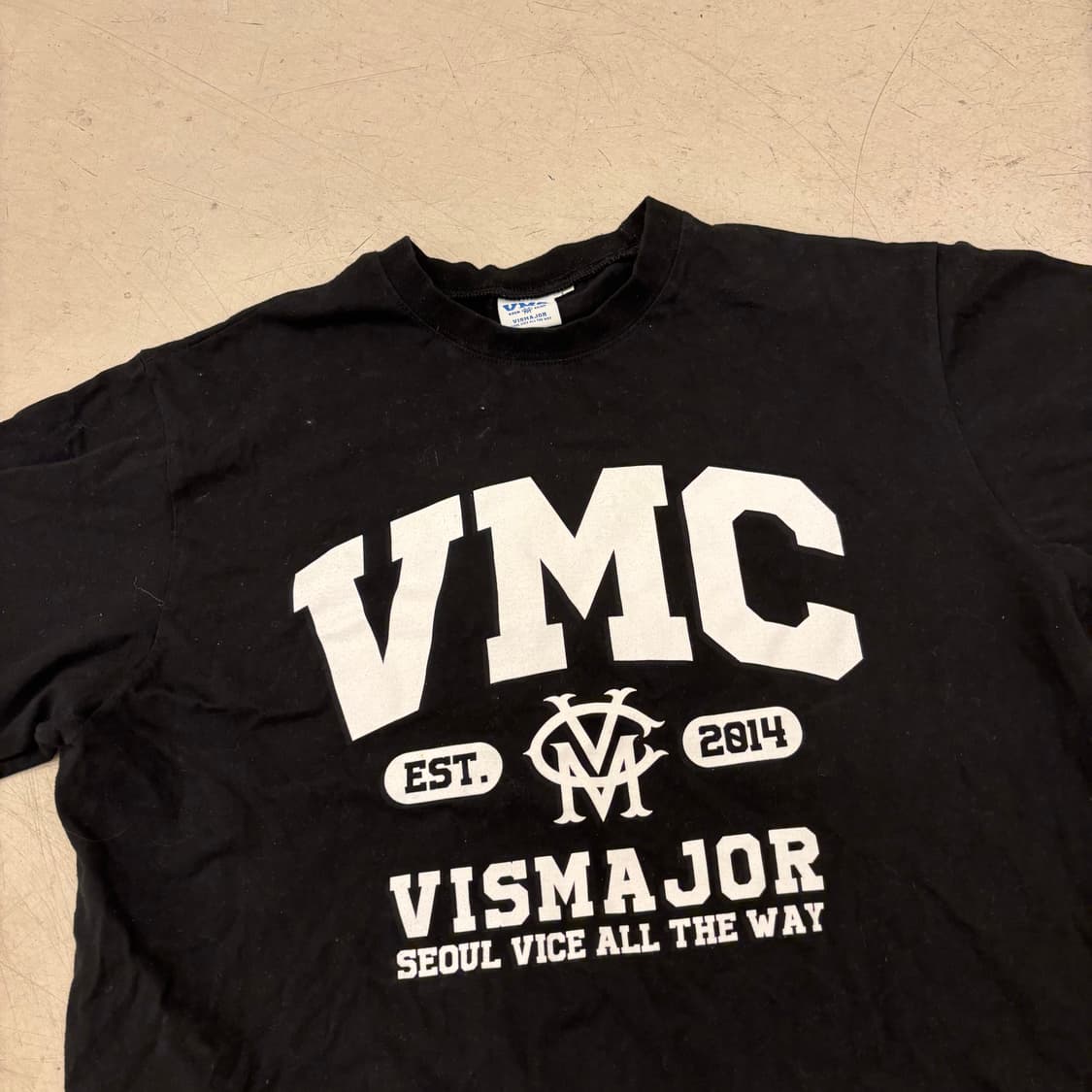 Vmc 비스메이저 빅로고 반팔티 상품이미지2