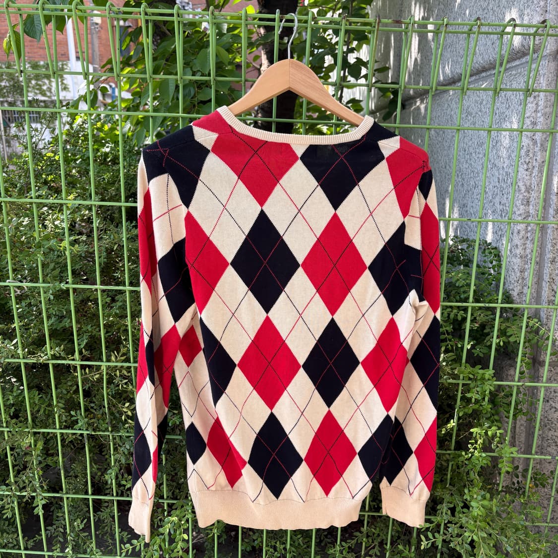 프레드페리 아가일 스웨터 상품이미지5