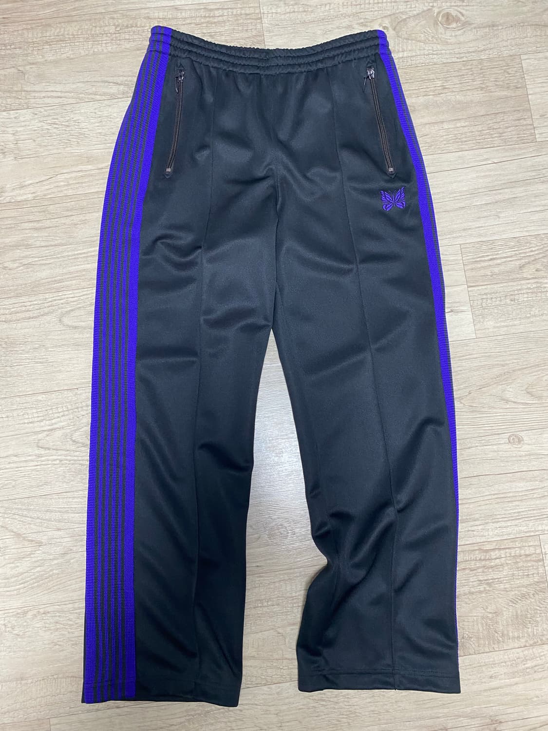 [s] 니들스 스트레이트 트랙팬츠 검보 블랙 퍼플 상품이미지1