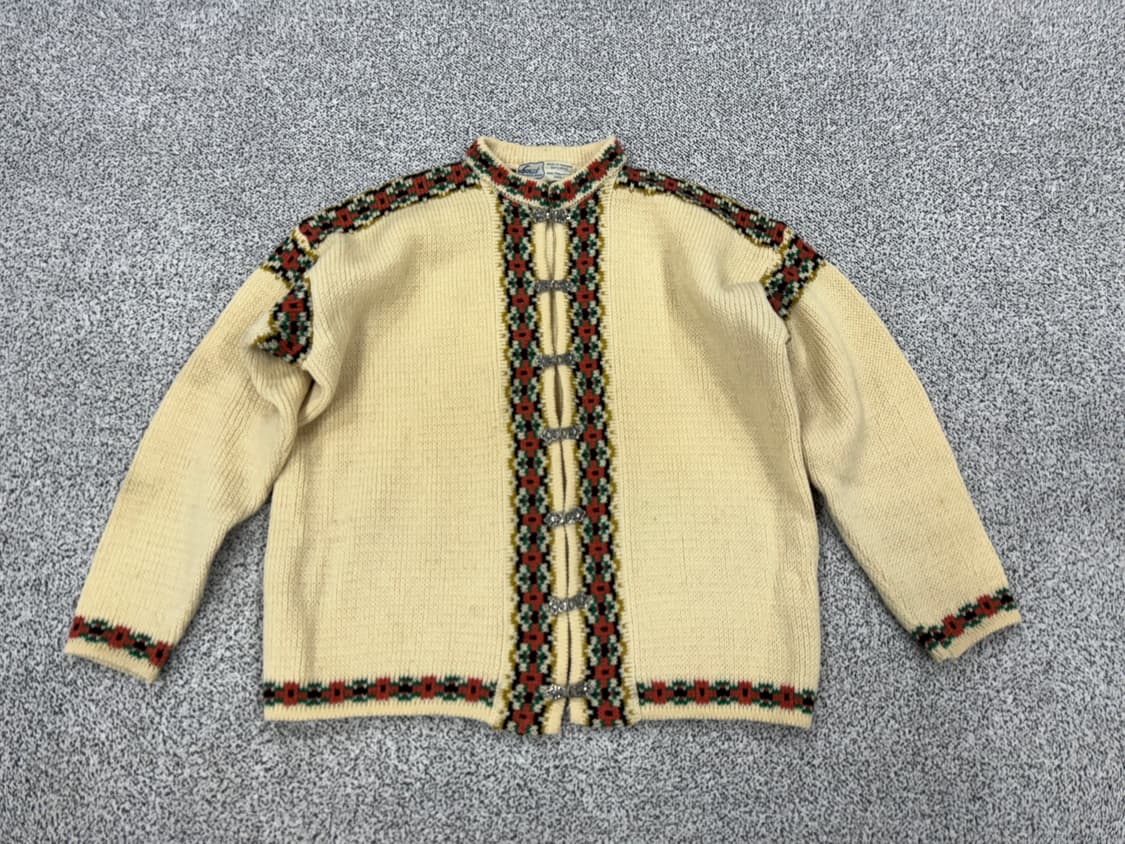 70s 노르웨이 울 가디건 상품이미지1