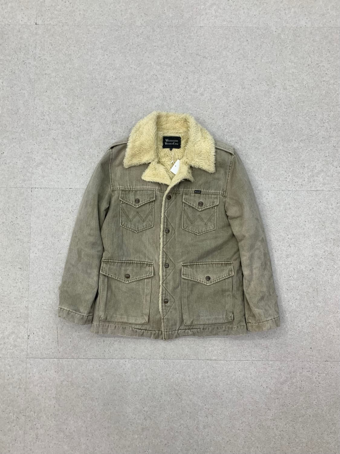 Wrangler 랭글러 스웨이드 쉐르파 자켓 상품이미지1