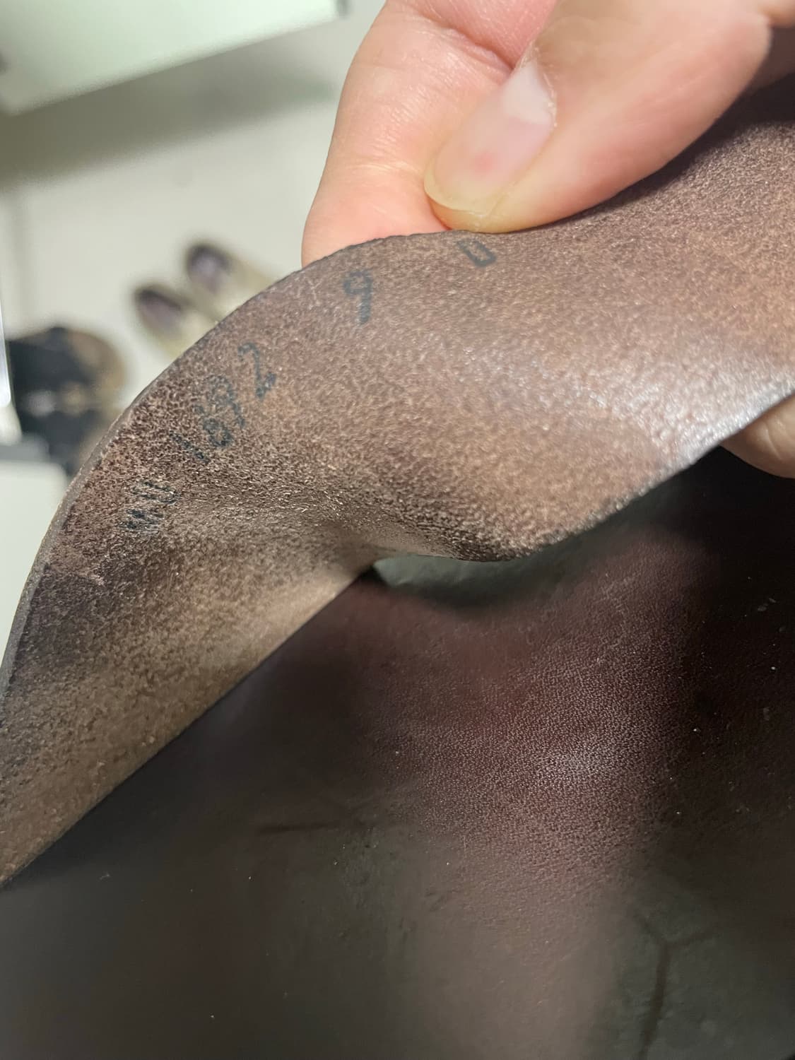 폴로 레더 플립플랍 샌들 (9D) 상품이미지7