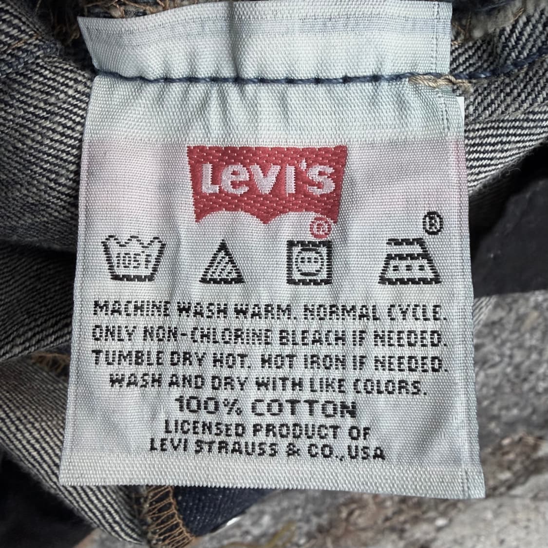 00s 리바이스 501XX 패치워크 데님 (31)   상품이미지6