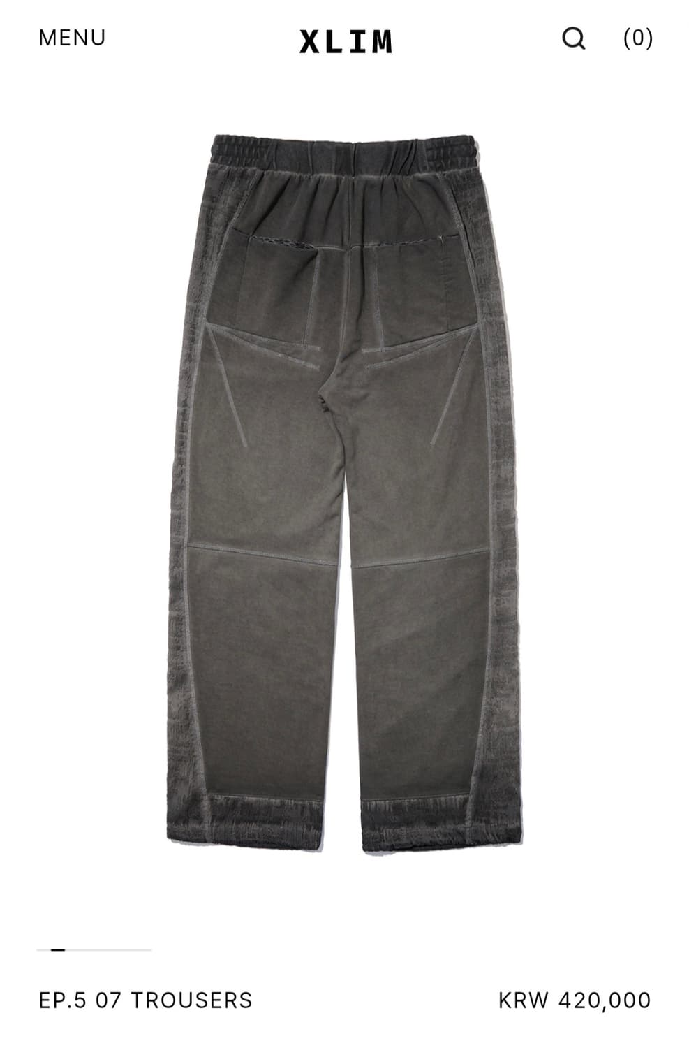 Xlim ep5 07 trousers 상품이미지2