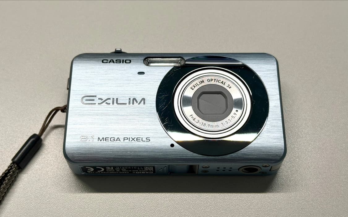 카시오 엑슬림 Z80 블루 상품이미지1