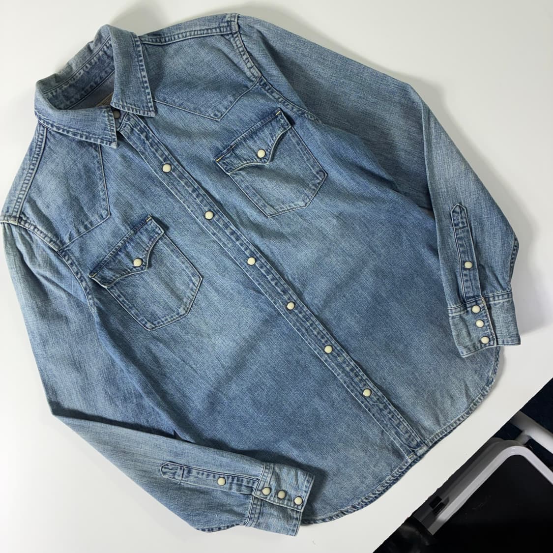 Polo  폴로 랄프로렌 데님 웨스턴 셔츠 상품이미지2