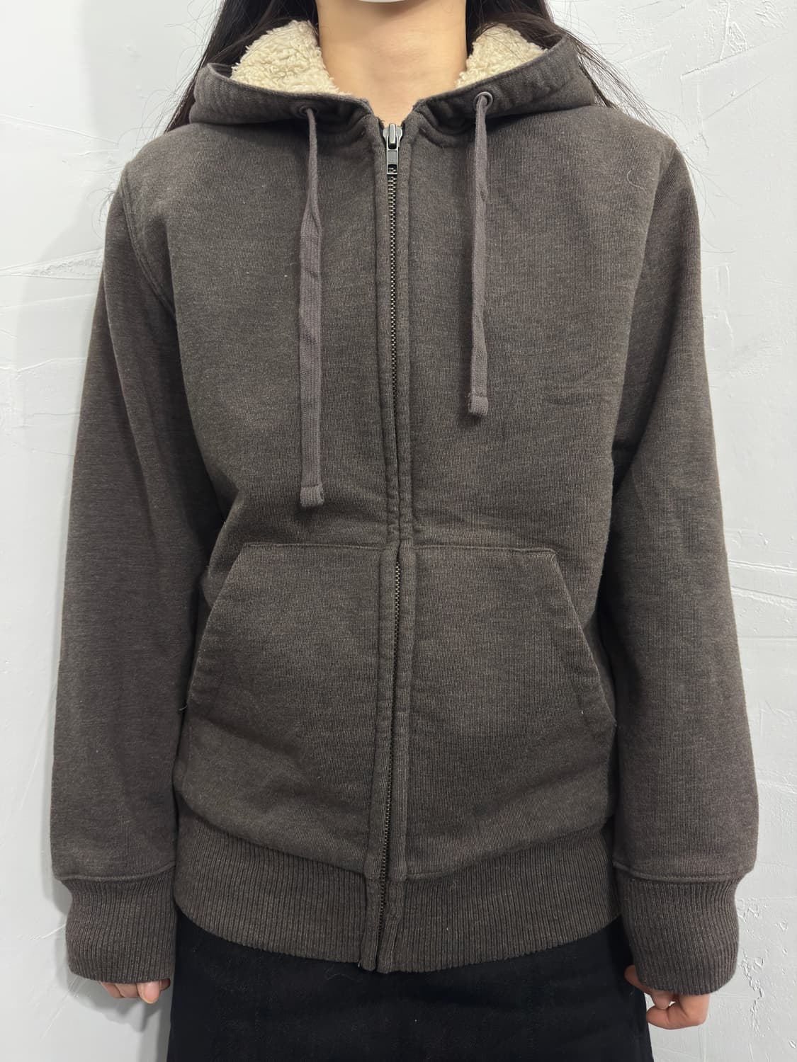 gap brown hood zipup 상품이미지4