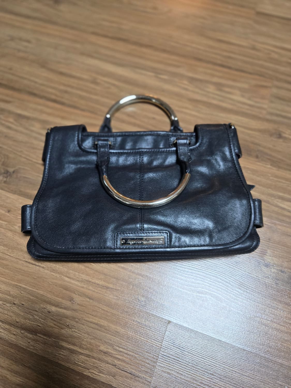 하이덴 하넷 블랙 가죽 크로스백 상품이미지2