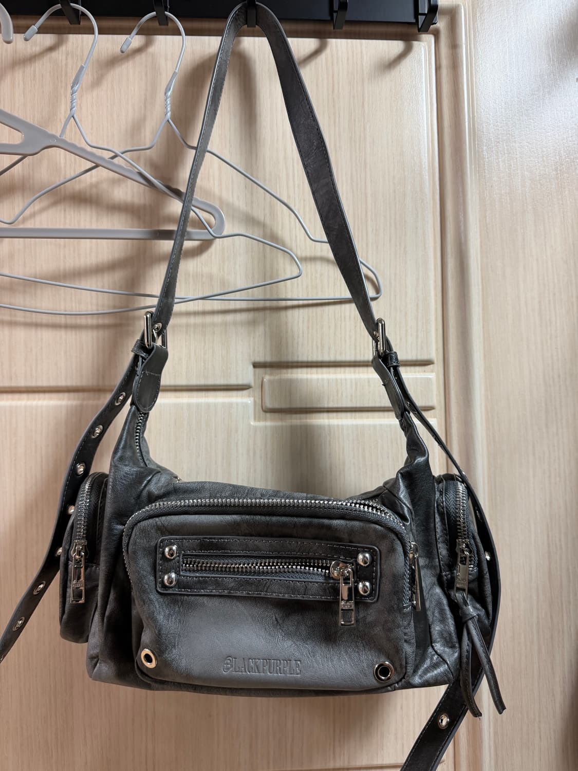 블랙퍼플 마르코 백 Marco Bag_DUSTY GRAY 상품이미지3