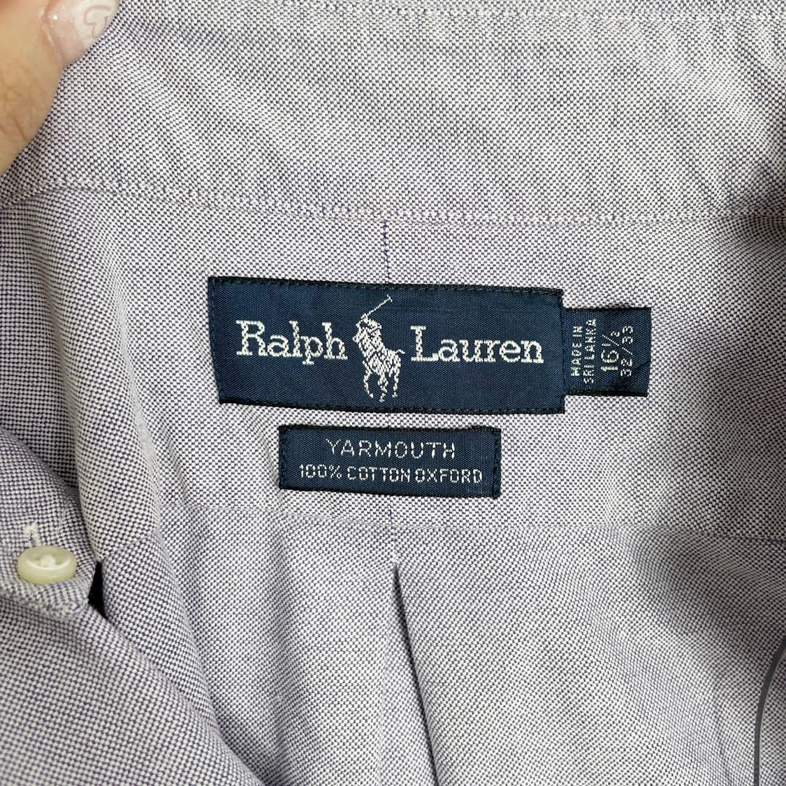 E2 폴로 랄프로렌 옥스포드 코튼셔츠 XL사이즈 상품이미지5