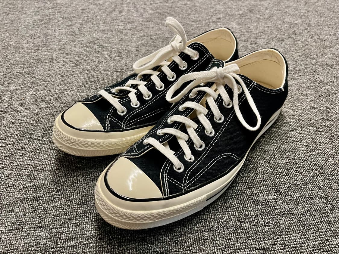 [280] 컨버스 척테일러 70s 로우 블랙  상품이미지1