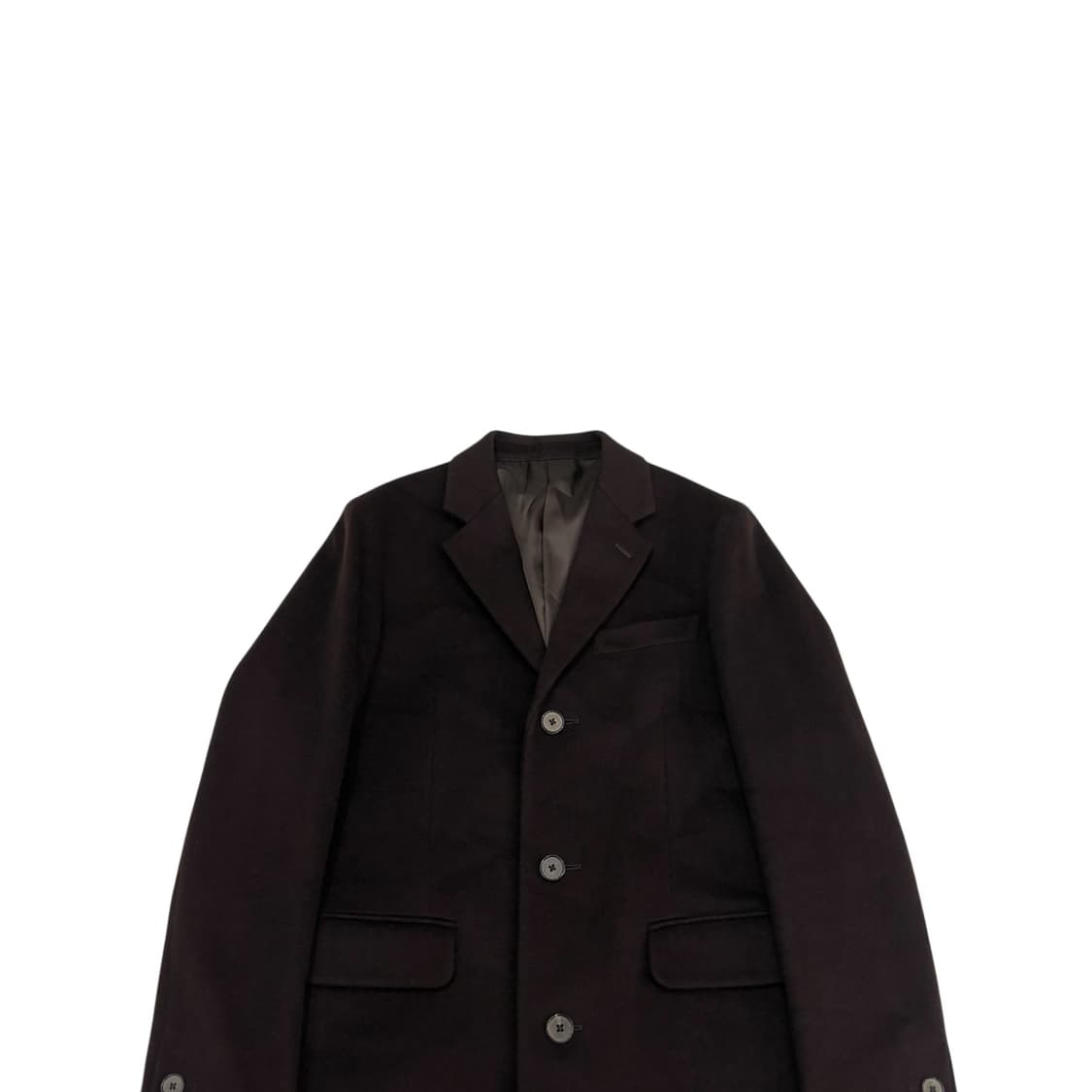 알레그리 브라운 싱글 코트 상품이미지2