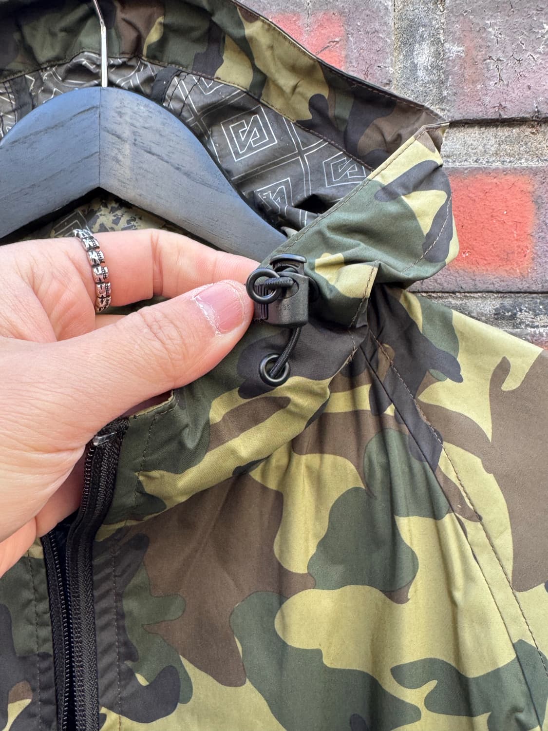 스투시 카모플라쥬 윈드브레이커 자켓  상품이미지9