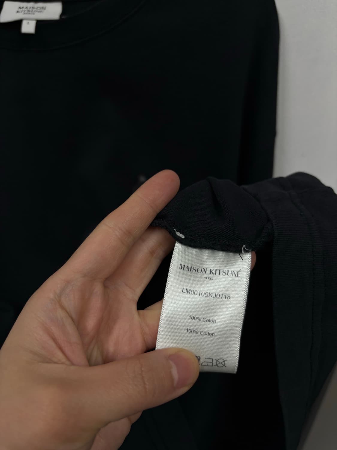  메종키츠네 볼드폭스 헤드패치 롱슬리브 상품이미지5
