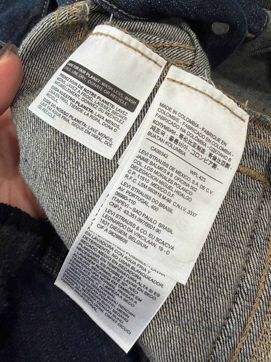 69. 리바이스 데님자켓 청자켓 상품이미지3