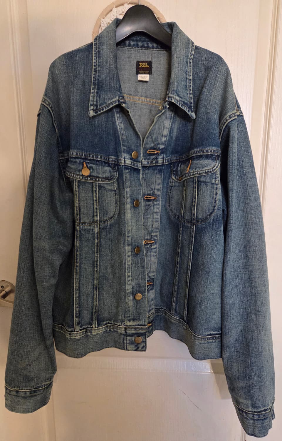 RRL lot271 데님 자켓 청자켓 XL/110 상품이미지1