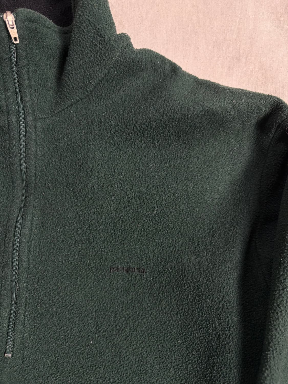 Patagonia 파타고니아 다크그린 캐필린 플리스 M 상품이미지3