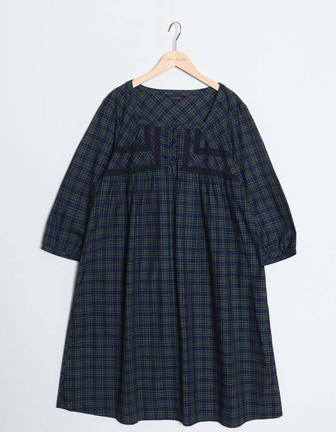 gree*n[nout] Check One-Piece 상품이미지1
