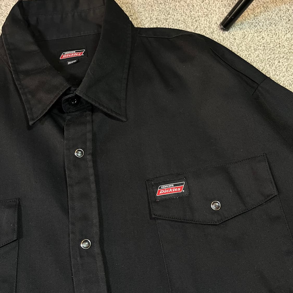 디키즈 스냅 버튼 오버 셔츠 상품이미지2