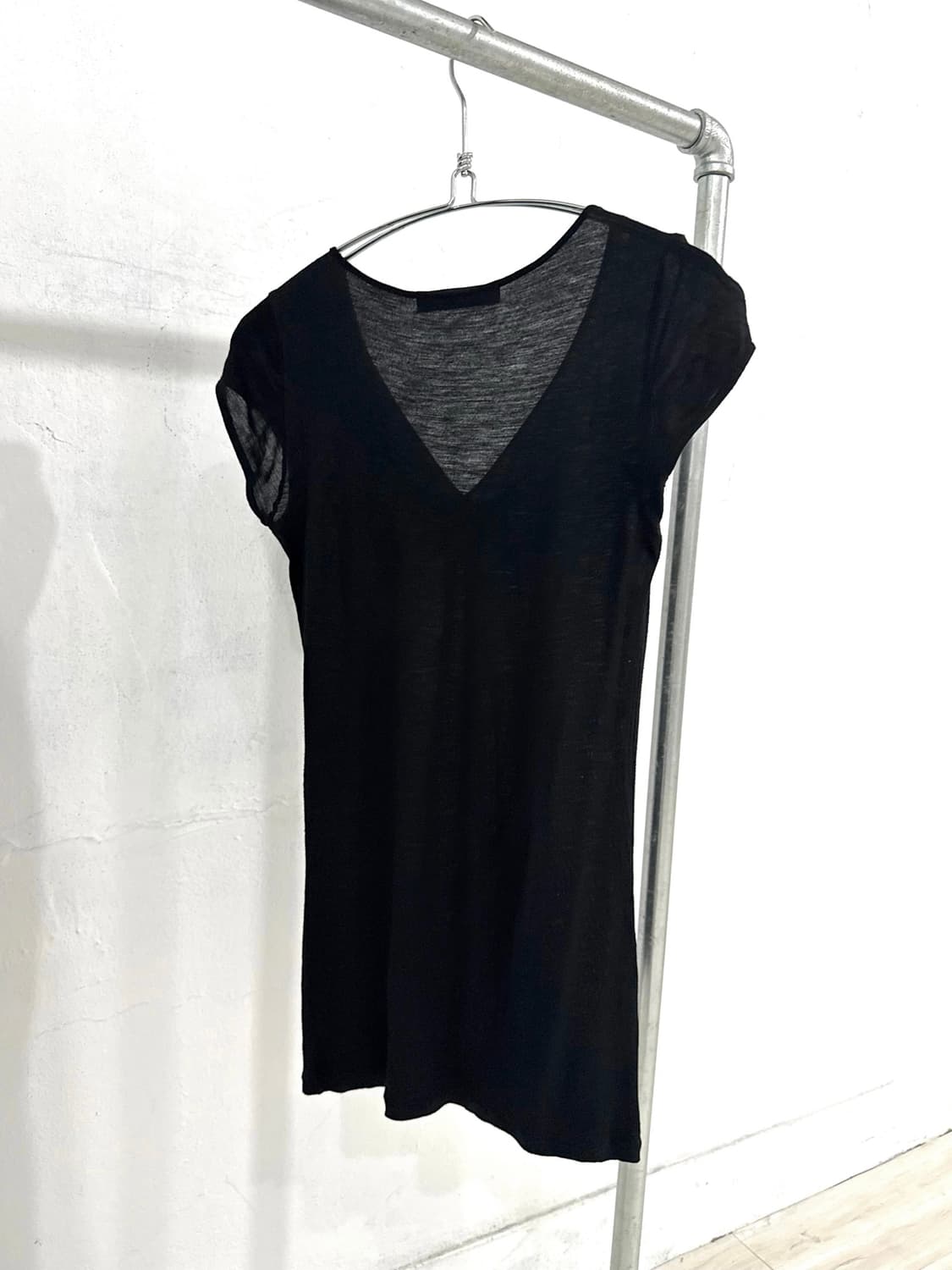 Black Cardigan+ Short Top 상품이미지8