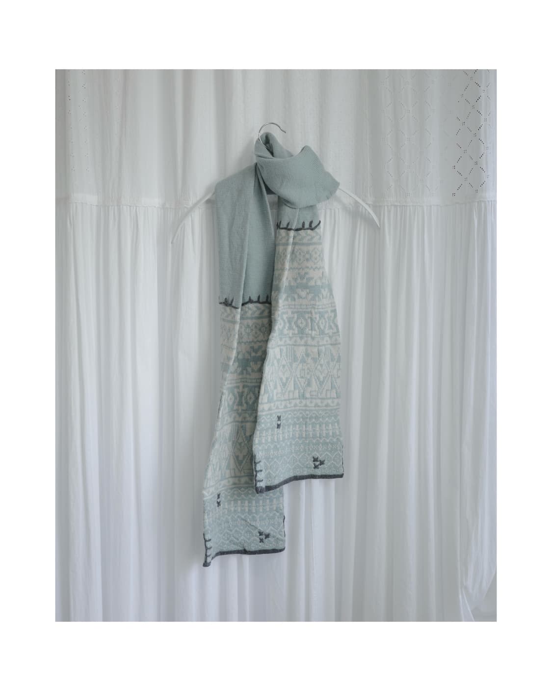 Mint handmade muffler 상품이미지1