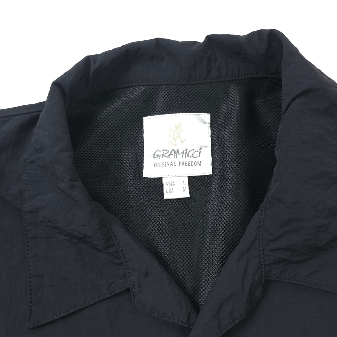 그라미치 나일론 캠프 반팔셔츠 블랙 (L) 상품이미지4