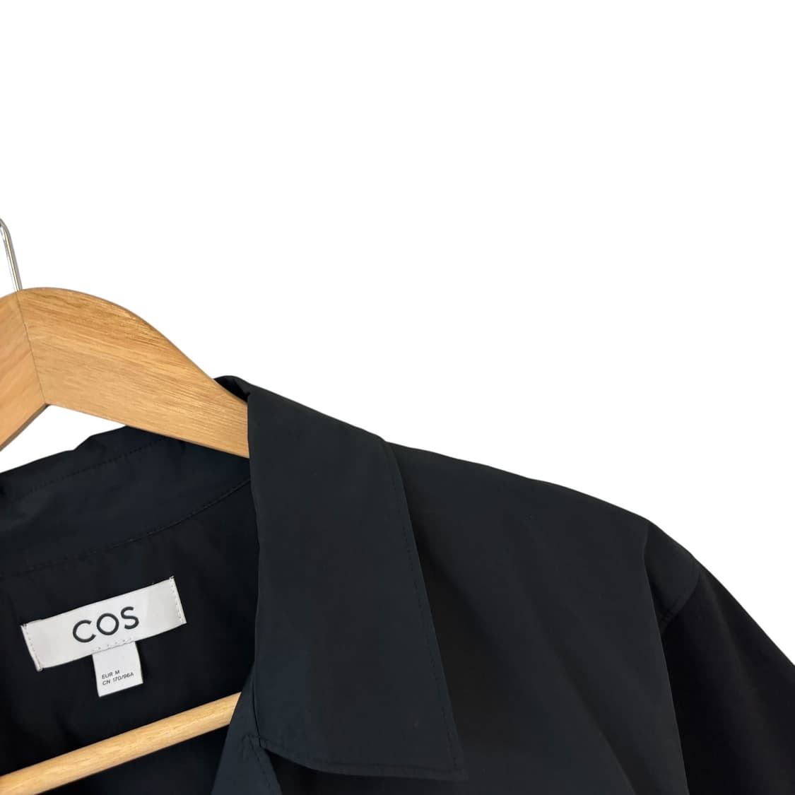 코스 박시 나일론 패널 볼링 셔츠 블랙 M 상품이미지3