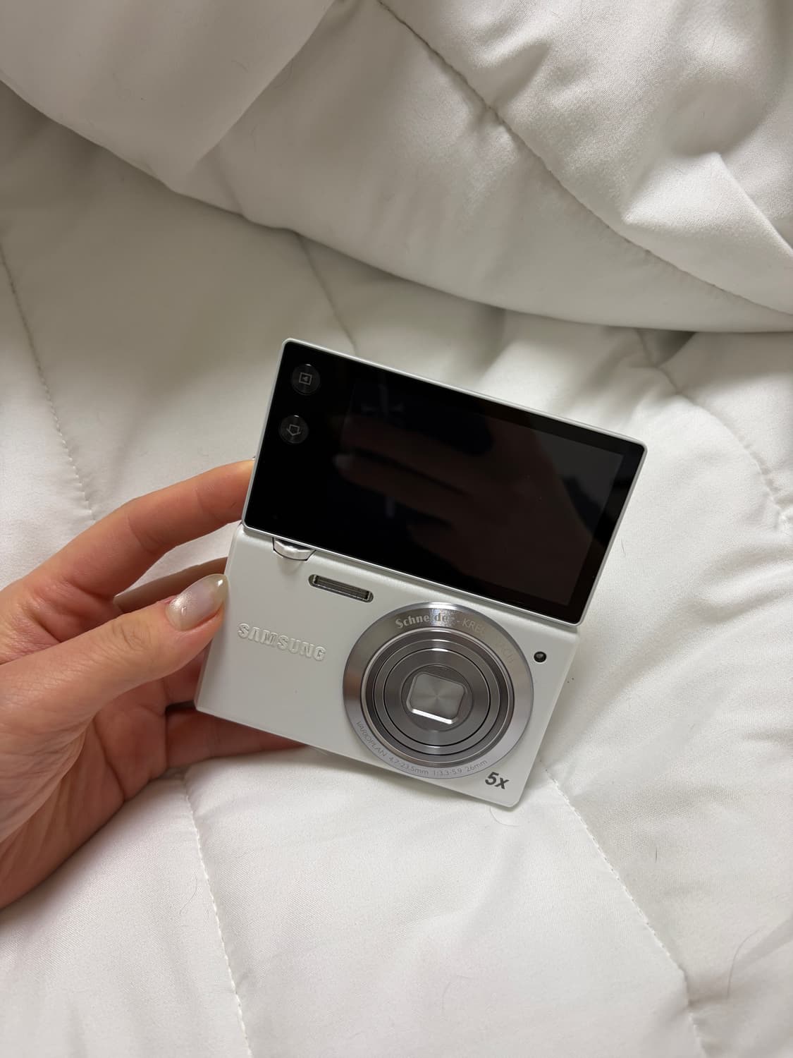 삼성 MV800 미러팝 디지털 카메라 화이트 한효주 디카 상품이미지2