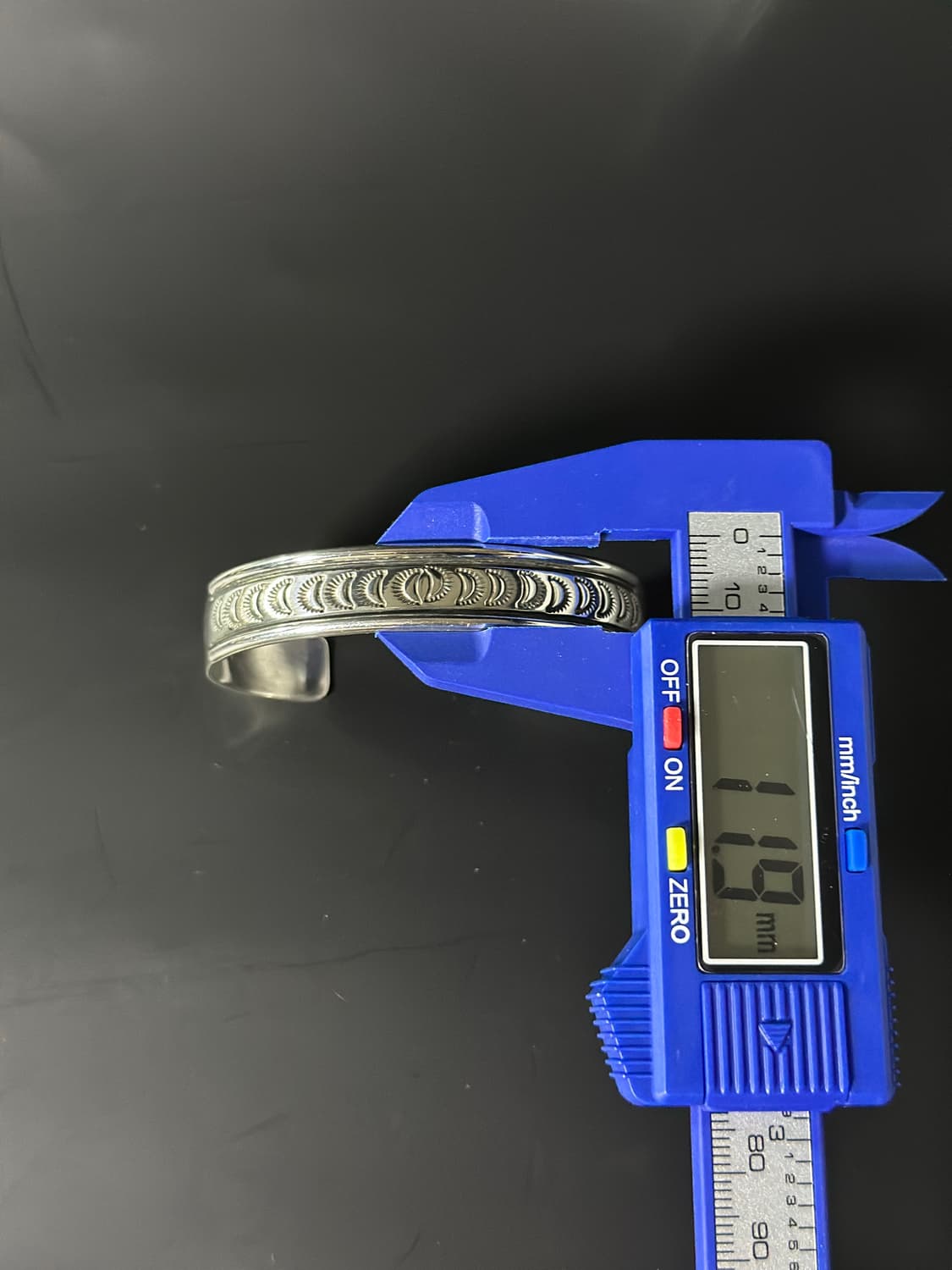 네이티브 아메리칸] Keith james 스털링 실버 커프 17.5cm 상품이미지6