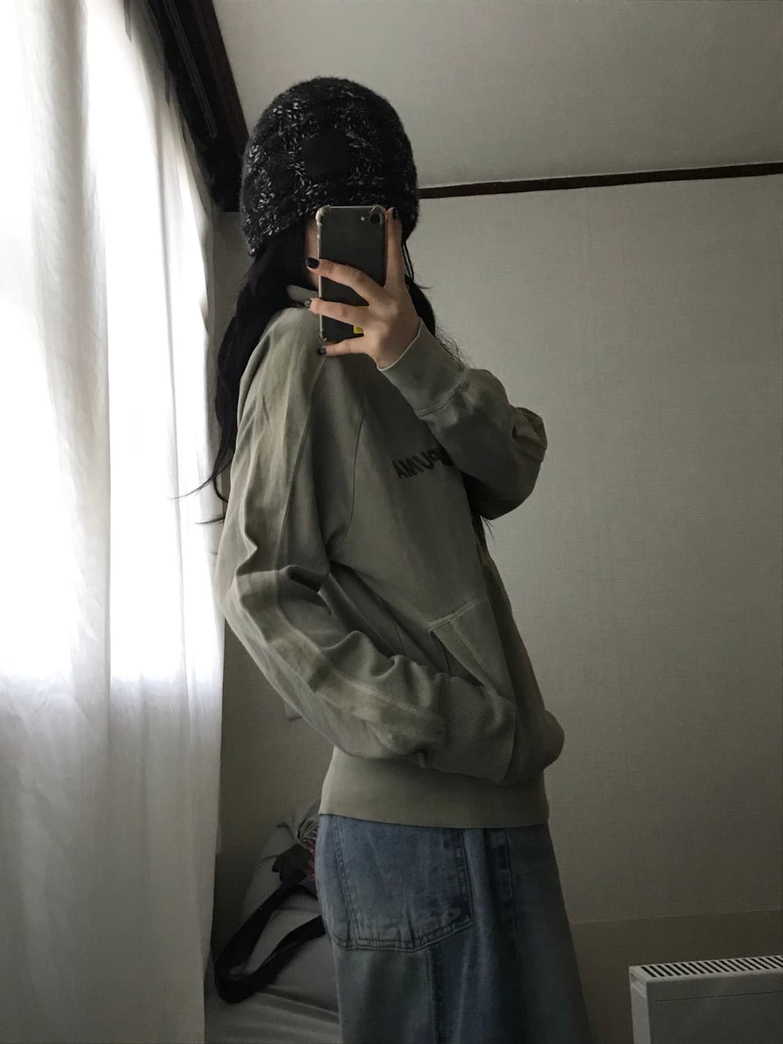 퓨마 카키 면집업 상품이미지5