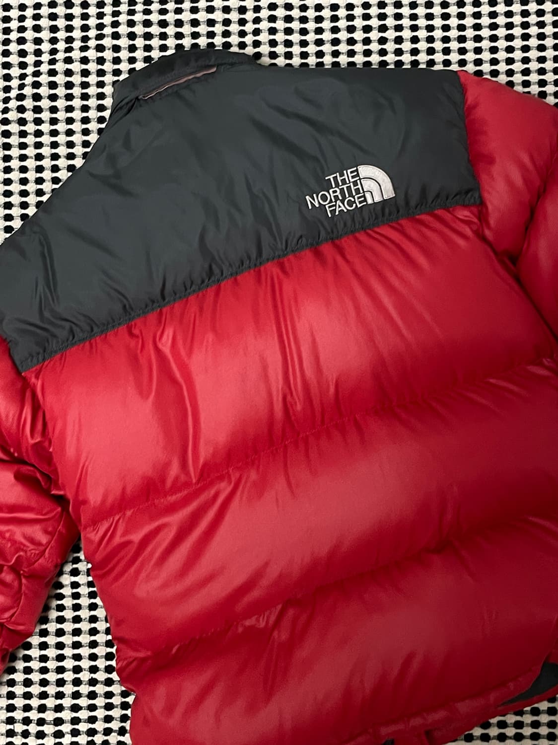 노스페이스 700눕시 레드 패딩 상품이미지7