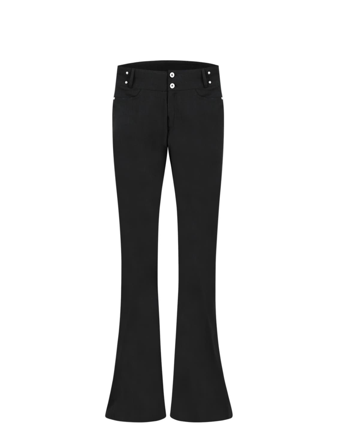 deepsway Low-rise Stud Bootcut 상품이미지1