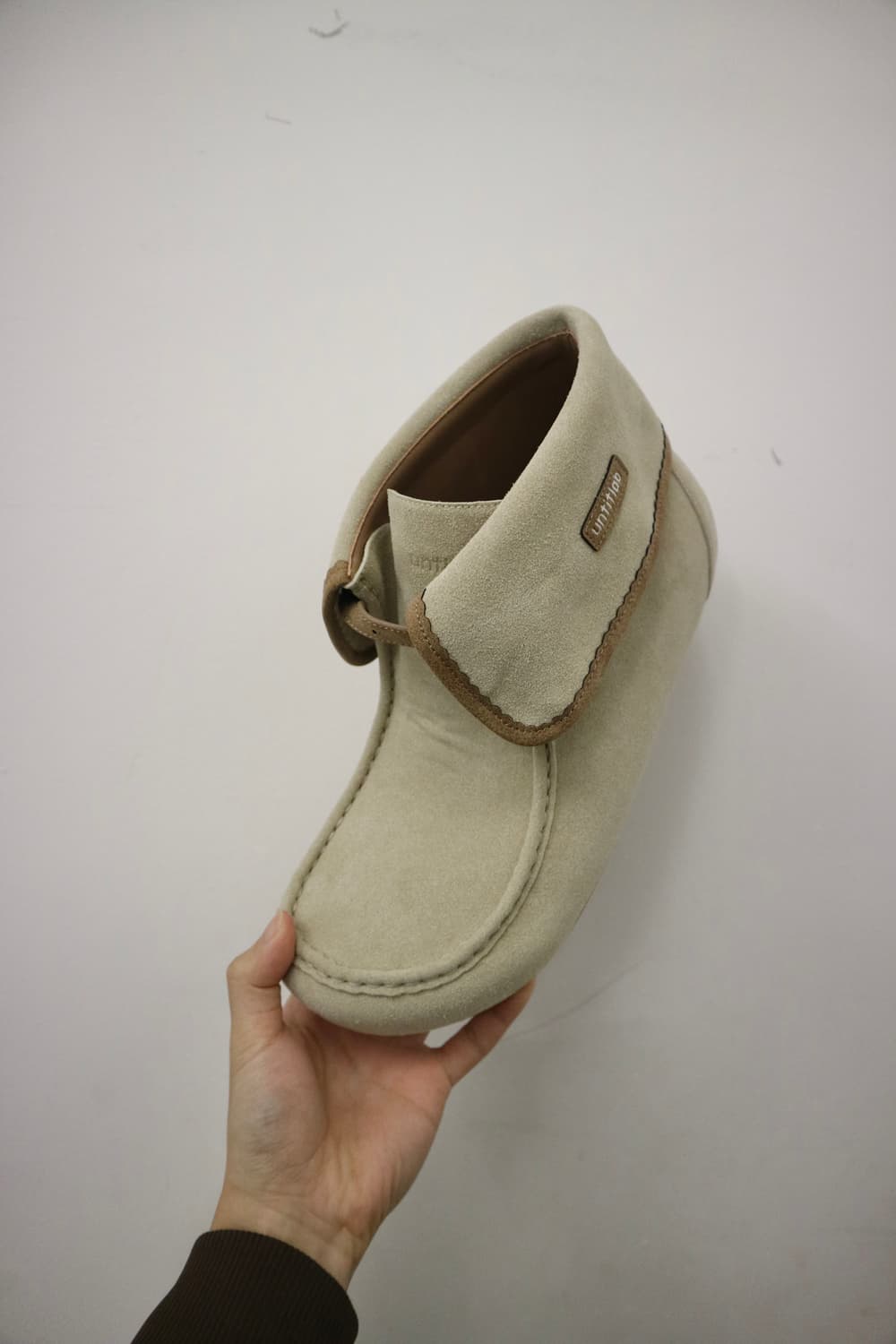 [UNTITLAB] Suede Moc Boots 상품이미지1