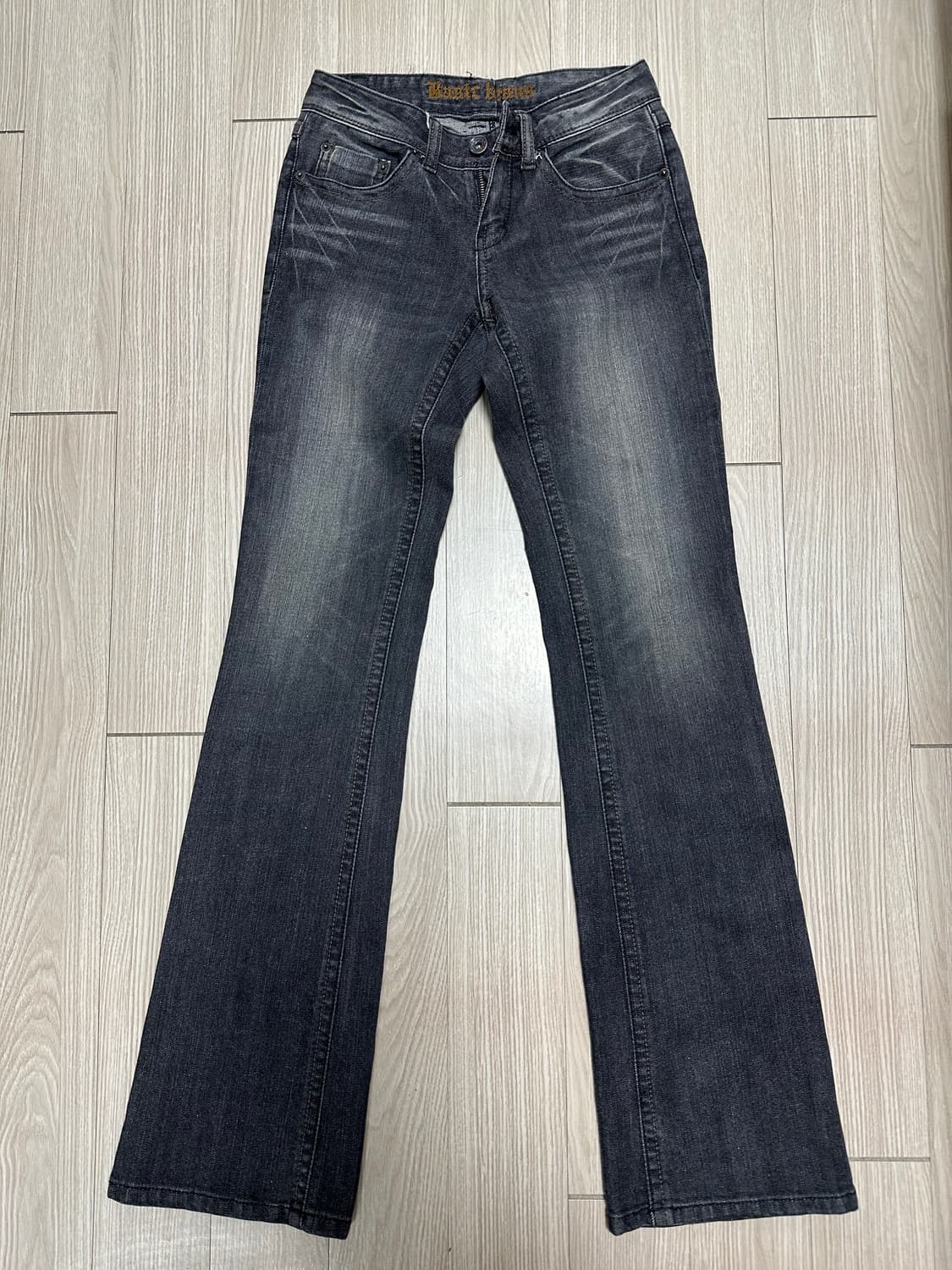 흑청 부츠컷 데님 상품이미지1