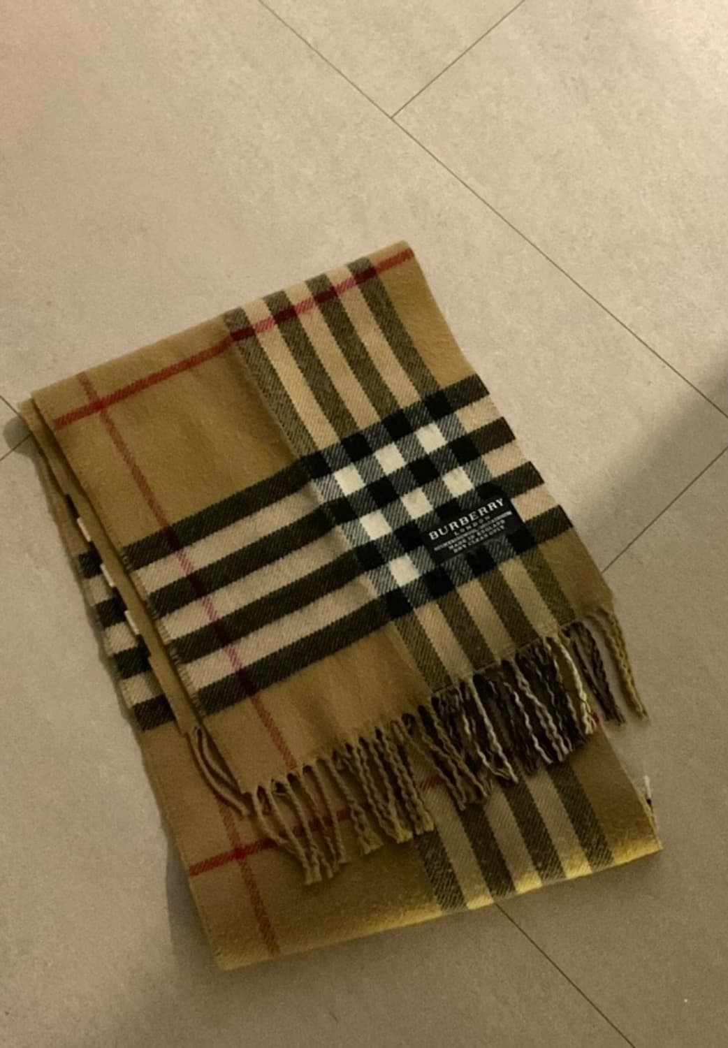 버버리 머플러 정품 상품이미지1