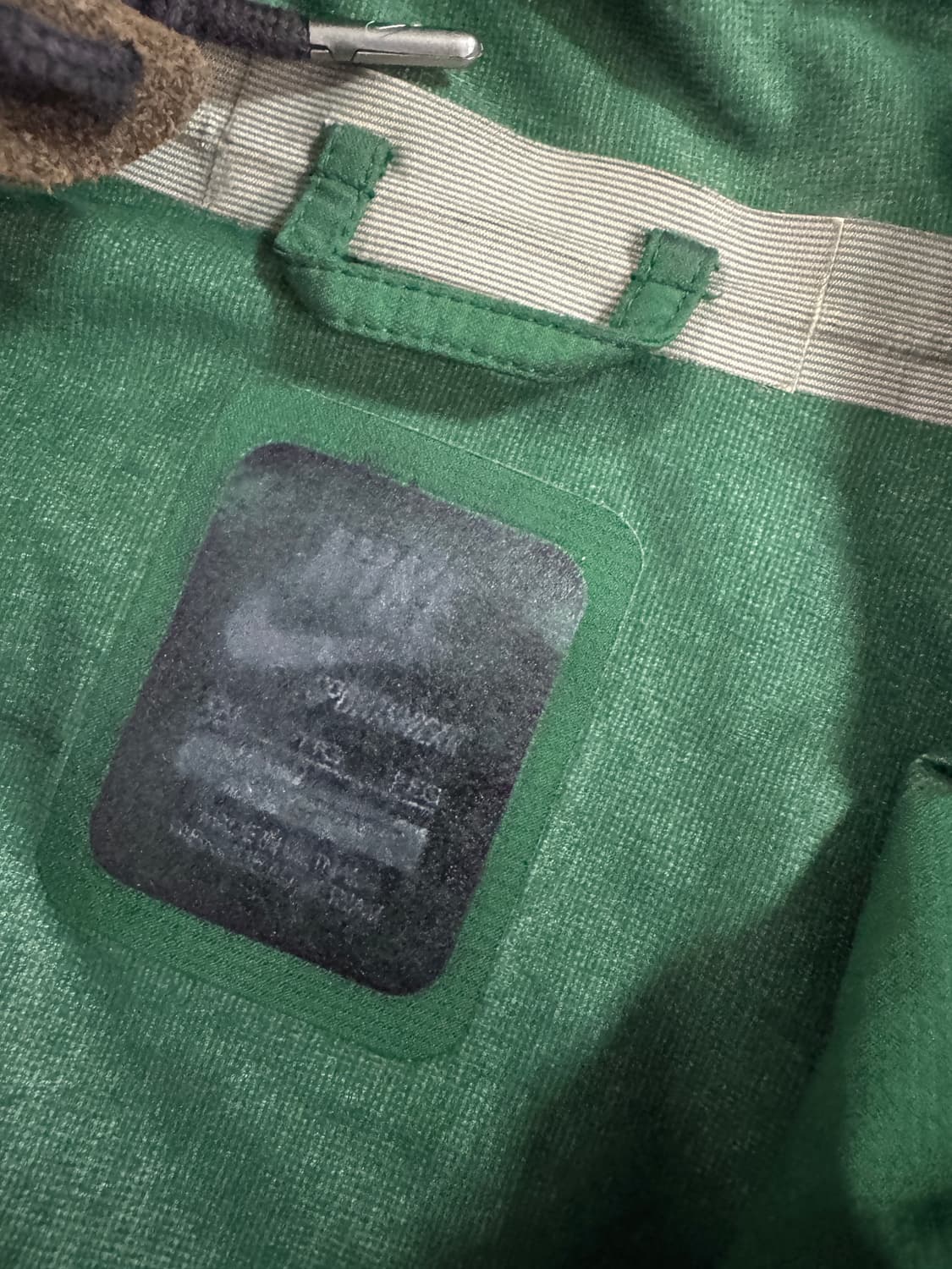 나이키 올드스쿨 나일론 후드 바람막이 2XL 그린 상품이미지3