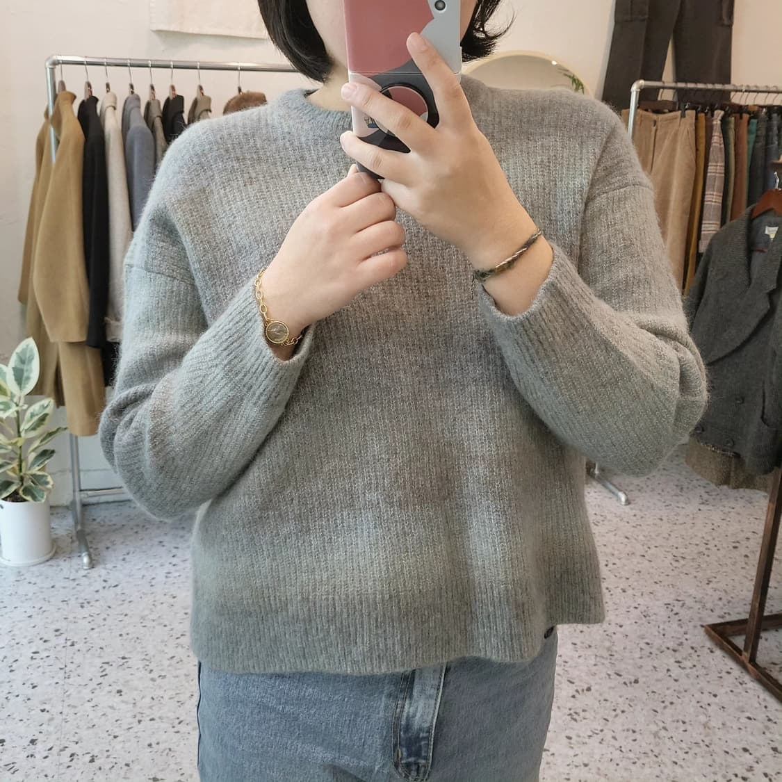 Vov 알파카울 그라데이션 니트 상품이미지8